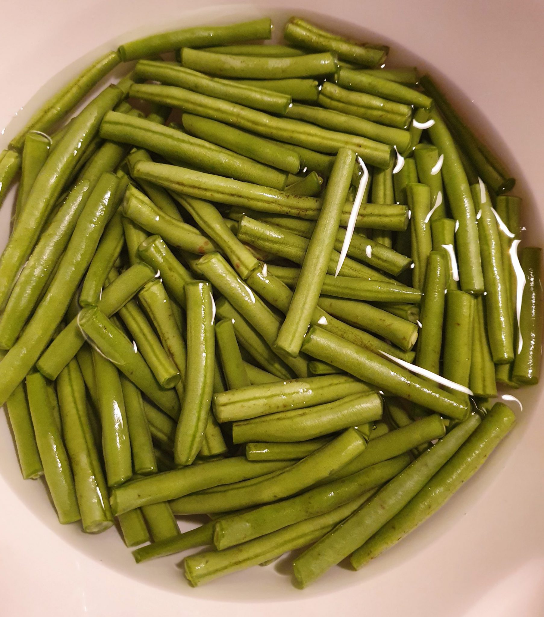 Green Beans with Black Sesame Gochugaru Girl